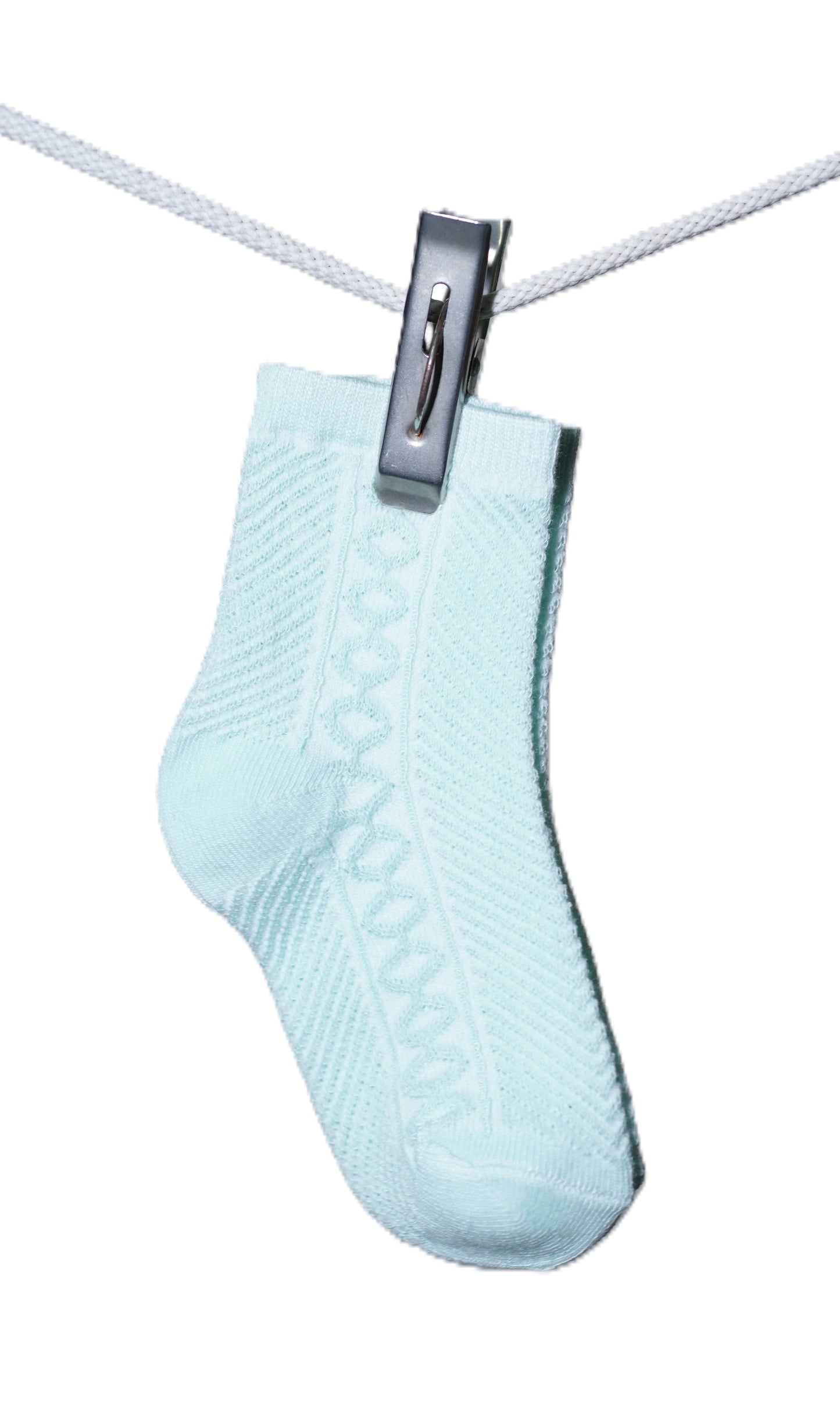 Cotton Socks with Zig Zag Pattern
