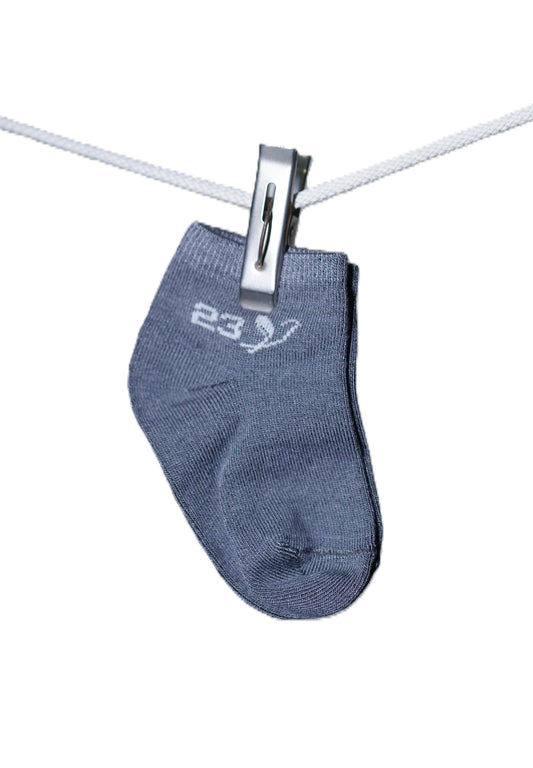 Bamboo Solid Socks with Logo