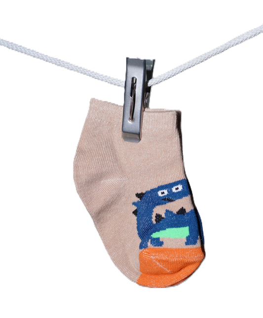 Cotton Socks with Crocodile print